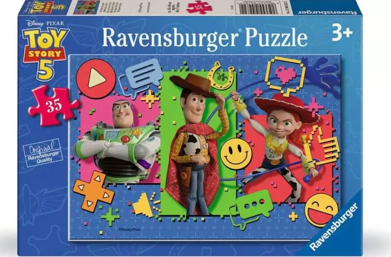 Ravensburger puzzle Toy Story 5: Příběh hraček 35 dílků