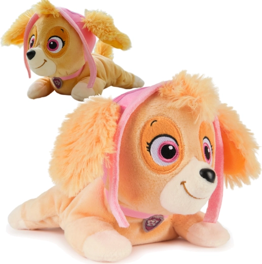 GUND plyšová Skye z Tlapkové patroly – ležící pejsek 22 cm