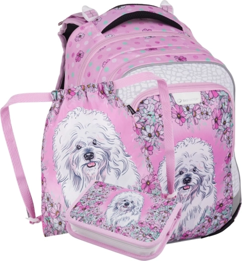 Bagmaster malý školní set pro prvňáčky LUMI 24 G Pejsek