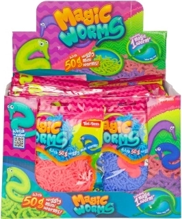 Magické červy 15 cm – zábavný trik pro děti