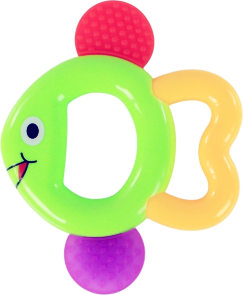 Chrastítko a kousátko ve tvaru ryby