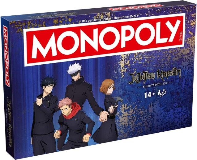 Winning Moves Monopoly: Jujutsu Kaisen Season 2 (německá verze) - 1 kus
