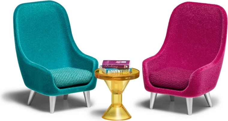 Lundby sada křesel a stolku do domečku pro panenky