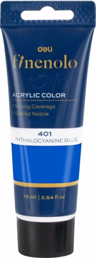 Akrylová barva 75 ml – tmavě modrá