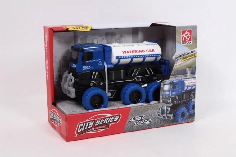 Cisternový vůz na 6 kolech se světlem a zvukem (19 cm)