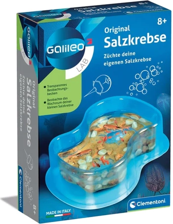 Clementoni Galileo lab originální žábronožky (artemia salina) – sada pro chov a pozorování