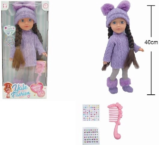 Panenka 30 cm s doplňky, pije a čůrá