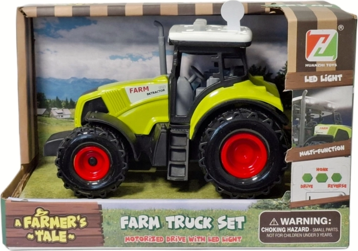 Traktor se světlem a zvukem
