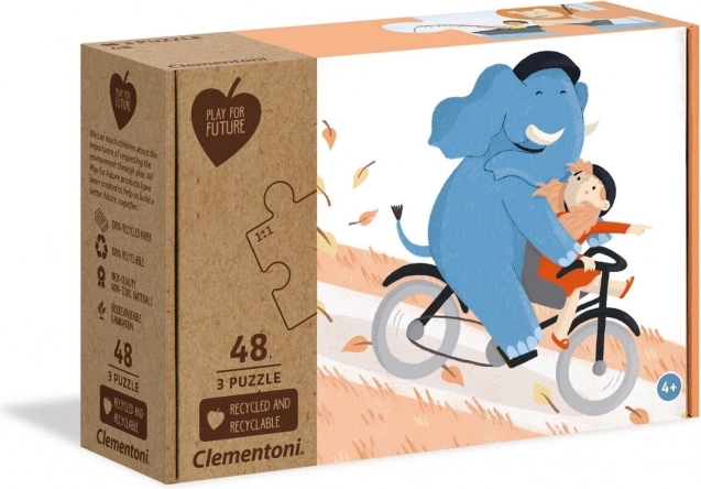 Clementoni Play For Future puzzle buď můj přítel