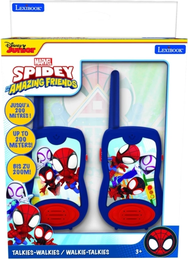 Dětské vysílačky LEXIBOOK Spidey s dosahem 200 m
