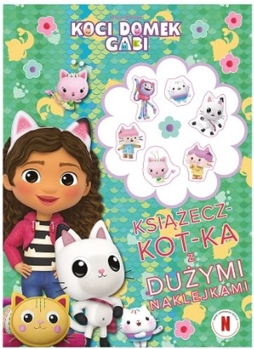 Gabi’s Dollhouse: kočičí knížka se samolepkami