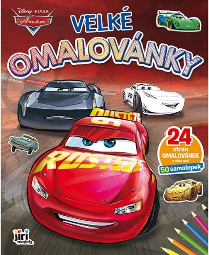 Velké omalovánky Auta