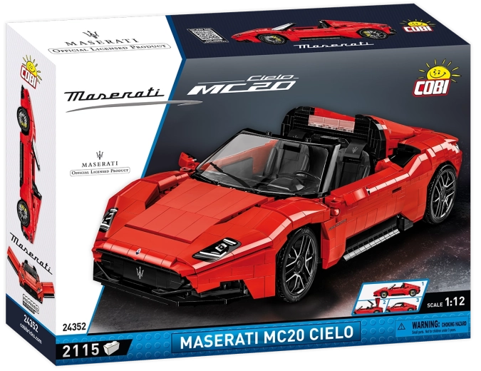 Cobi Maserati mc20 cielo stavebnice 1:12 (2115 dílků)