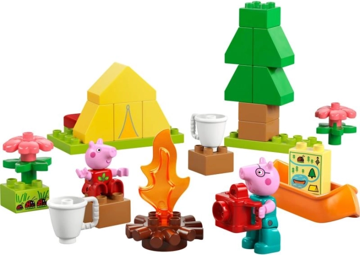 LEGO DUPLO PEPPA PIG – kempingové dobrodružství