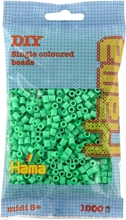 Hama midi zažehlovací korálky mátové 1000 ks