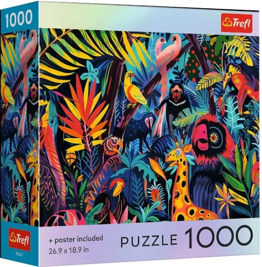 Puzzle 1000 dílků – V džungli