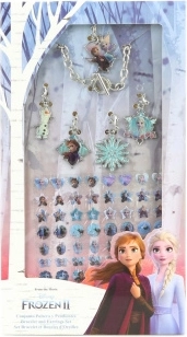 Disney Frozen 2 náramek s přívěsky a samolepkami - 1 kus