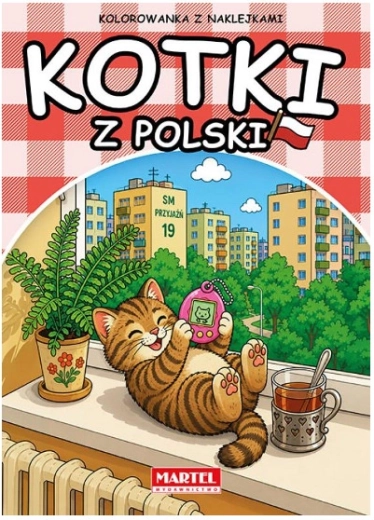 Kočky z Polska se samolepkami