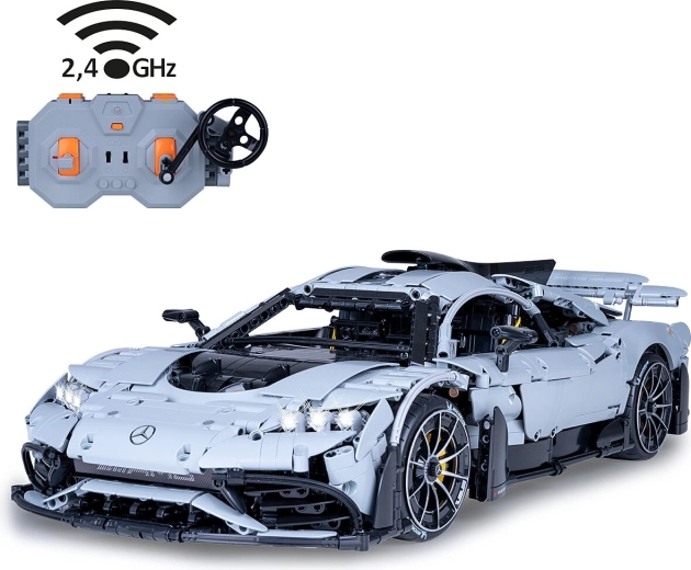 CaDA Mercedes-AMG ONE 1:8 na dálkové ovládání, šedý