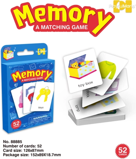Logická hra Memory s výukou angličtiny