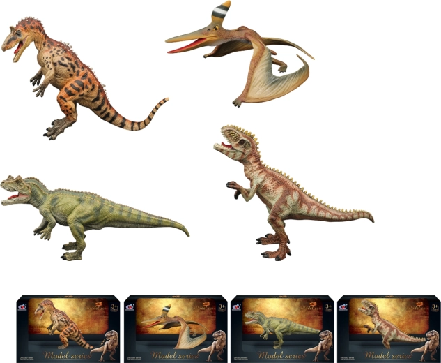 Dinosauří svět – sada figurek dinosaurů (4 druhy)