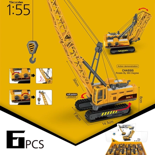 Stavební jeřáb 1:55