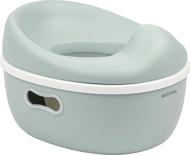 Nattou učicí nočník 3v1 Potty sage green