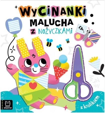 Wycinanki malucha z nożyczkami – vystřihovánky s králíčkem