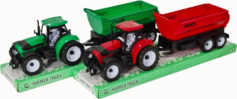 Traktor s přívěsem