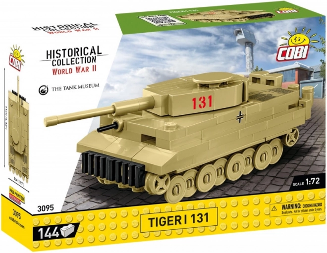 Model tanku Tiger I 131 z kostiček COBI