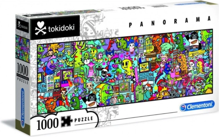 Panoramatické puzzle TOKIDOKI 1000 dílků – Clementoni