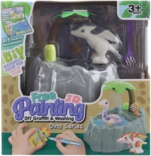 Vybarvovací sada dinosauři se sprchou