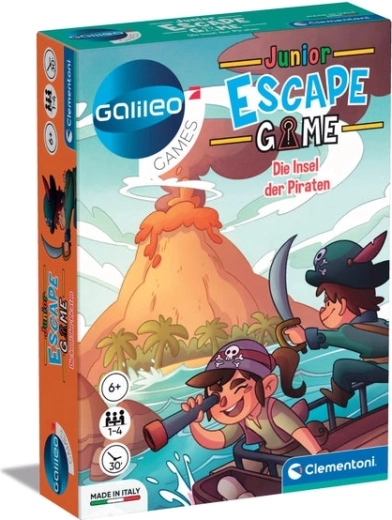 Clementoni Galileo escape game junior: Ostrov pirátů - 1 kus