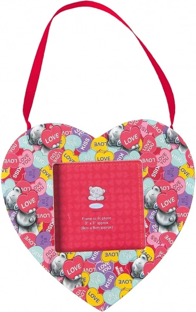 Závěsný rámeček ve tvaru srdce ME TO YOU