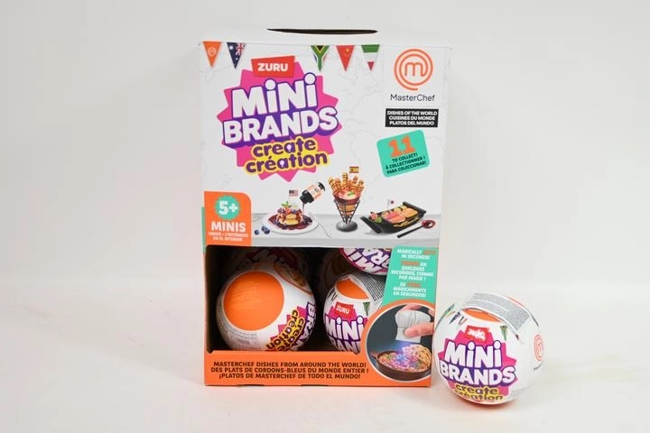 ZURU mini brands create masterchef překvapivá koule