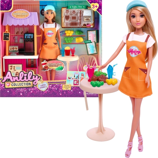 Set panenka s kavárnou