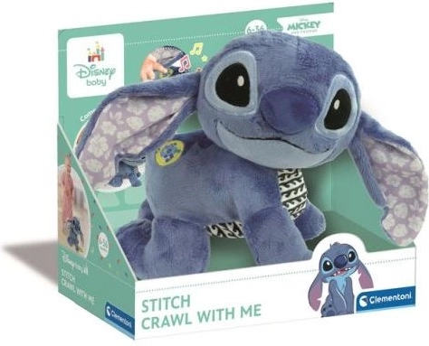 Interaktivní lezoucí plyšový Stitch Clementoni Baby