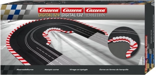 Zatáčka se zúženou dráhou pro EVOLUTION, Digital 132 a Digital 124