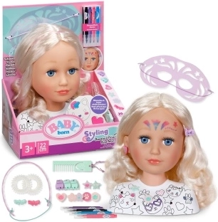 BABY born kreativní česací hlava 22 cm