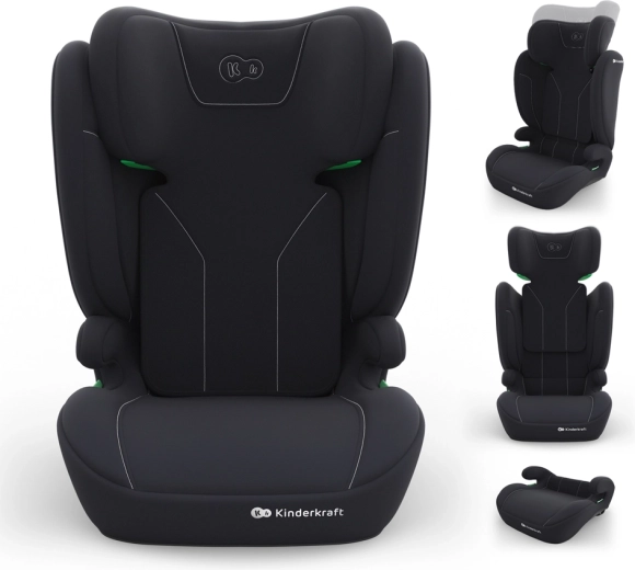 Kinderkraft autosedačka i-spark 2 plus i-size 100–150 cm black