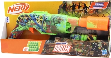 Nerf Zombie Driller blaster s otočným válcem