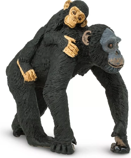 Safari Ltd. šimpanz s mládětem figurka