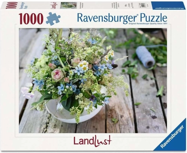 Ravensburger puzzle LandLust: letní kytice 1000 dílků