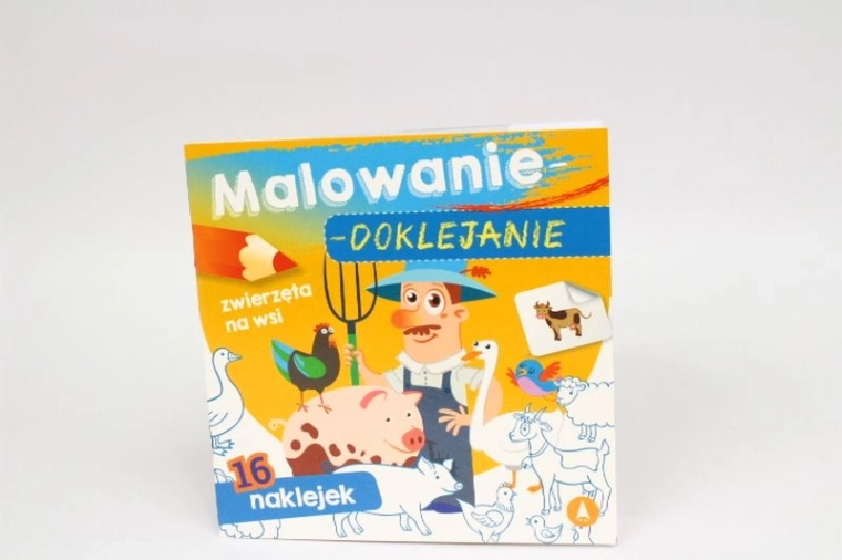 Malování a lepení – Zvířata na farmě