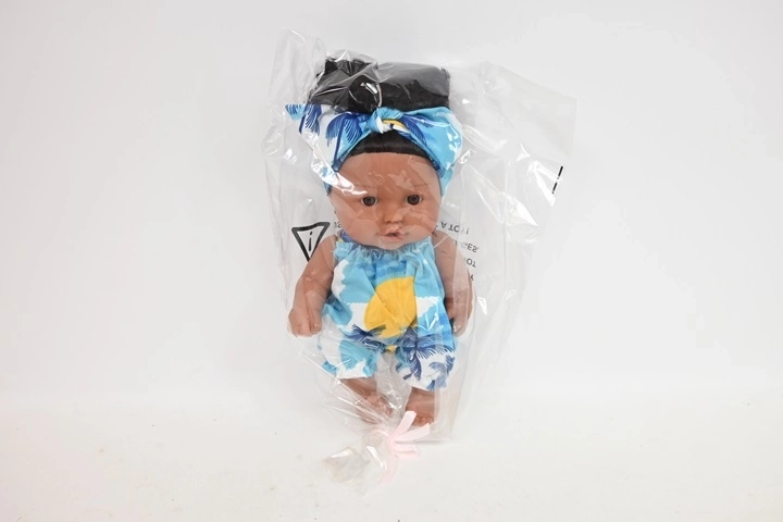 SmilyPlay tmavovlasá panenka s afro účesem 26 cm