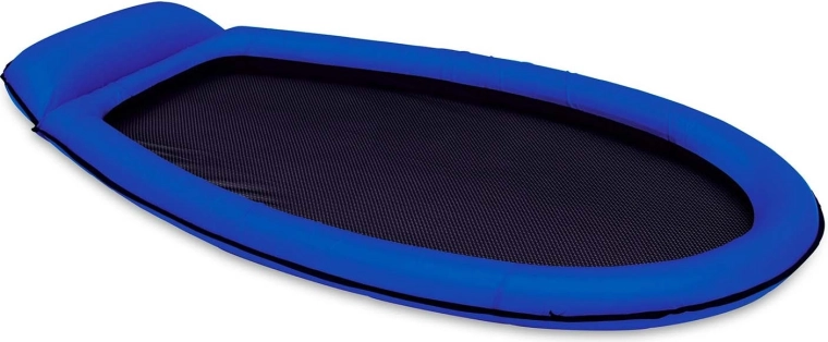 Plážová matrace se síťovaným dnem 178 × 94 cm modrá Intex