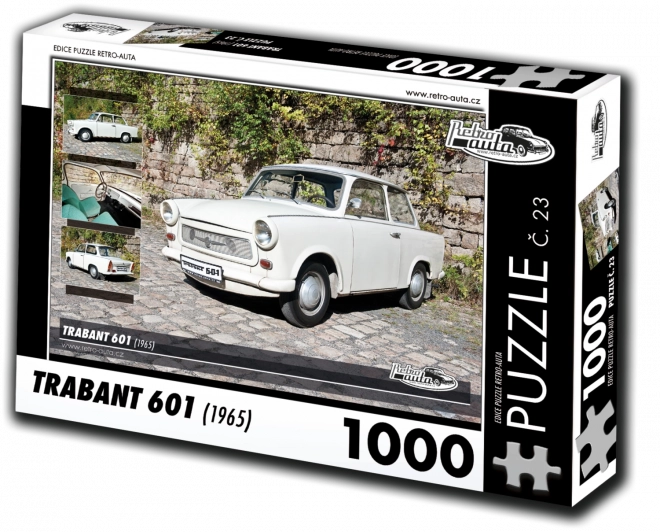 Puzzle Retro-auta Trabant 601 (1965) 1000 dílků