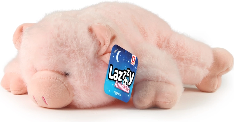 Plyšové prasátko LAZZY ANIMALS 29 cm