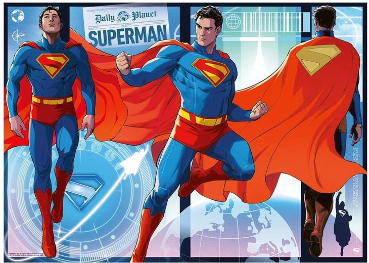 Puzzle RAVENSBURGER Superman: Last Son of Krypton 1000 dílků