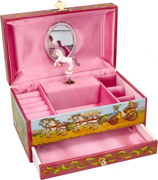 Šperkovnice Goki s melodií Labutí jezero